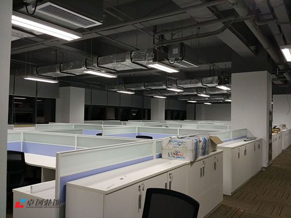 1300平办公室装修改造布局方案