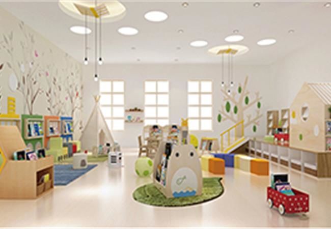 合肥幼儿园装修设计如何保持童真效果图