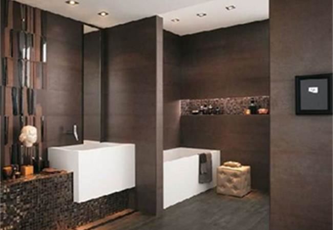 合肥酒店浴室设计巧妙运用瓷砖来装饰