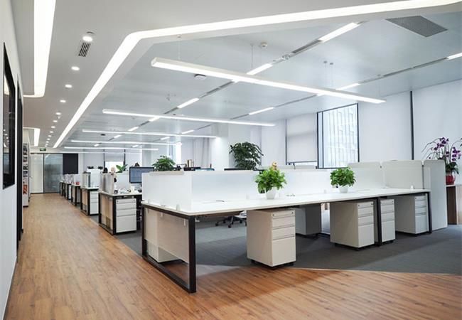 合肥办公室装修设计这样装修你的办公室更高雅