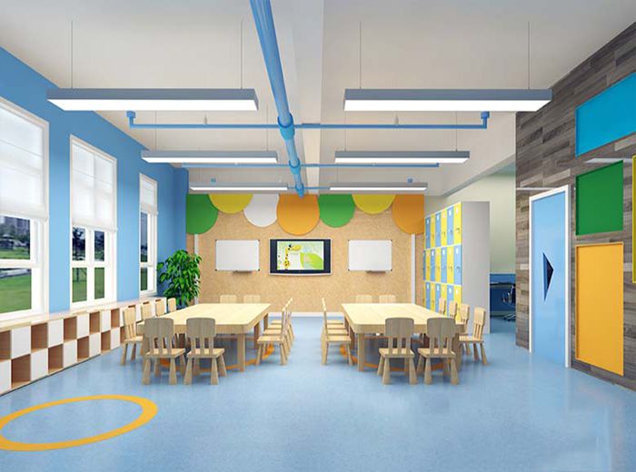 合肥幼儿园装修设计打造具有高品质的幼儿园