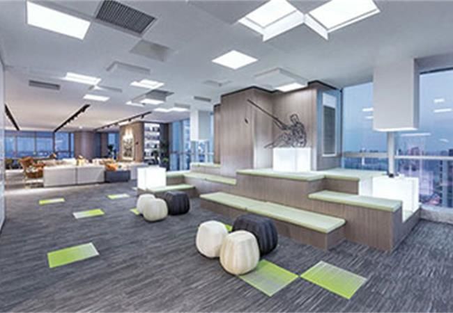 合肥银行办公室空间装修设计分析