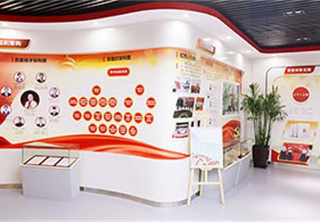 合肥公司展厅设计可以通过什么装修方式去诠释企业形象