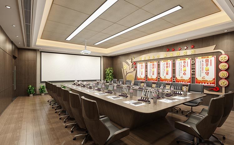 合肥办公会议室装修设计如何平衡功能性与美观性